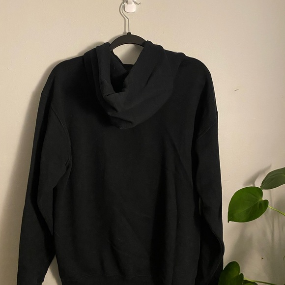 Red and black Ransom hoodie. - Picture 2 of 5